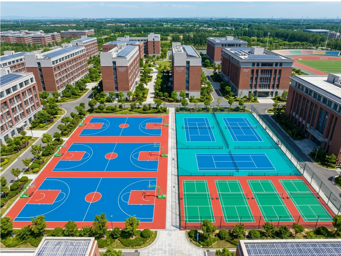 齐齐哈尔市硅PU球场硅PU球场 - 价格